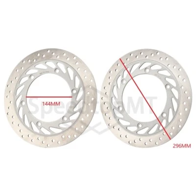 Front Brake Disc Rotor For HONDA VFR750F Interceptor 1991-1993 ST1100 1996-2002 - Image 1 of 4