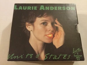 Laurie Anderson United States Live 1983 4 CD Set, New Sealed - Foto 1 di 6