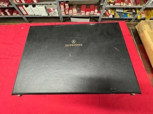 Mitutoyo Leather Case for Salesman Basic Tool Box - broken locks, no keys - Picture 1 of 11