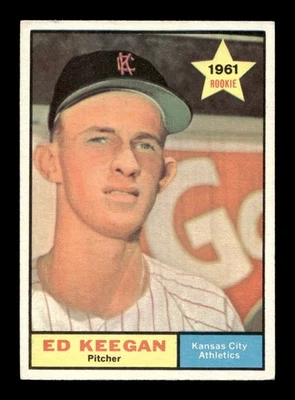 1961 Topps #248 Ed Keegan A's EX+ *a8 - Image 1 of 2