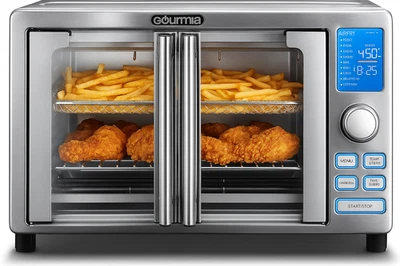 Gourmia® French Door Digital Air Fryer - 24QT Oven GTF7520 Bake Roast Dehydrator - Image 1 of 4