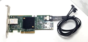 HP SAS RAID CONTROLLER SAS9217-4I4E 6Gb RAID Storage Card - Picture 1 of 8