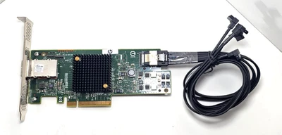 HP SAS RAID CONTROLLER SAS9217-4I4E 6Gb RAID Storage Card - Image 1 of 4