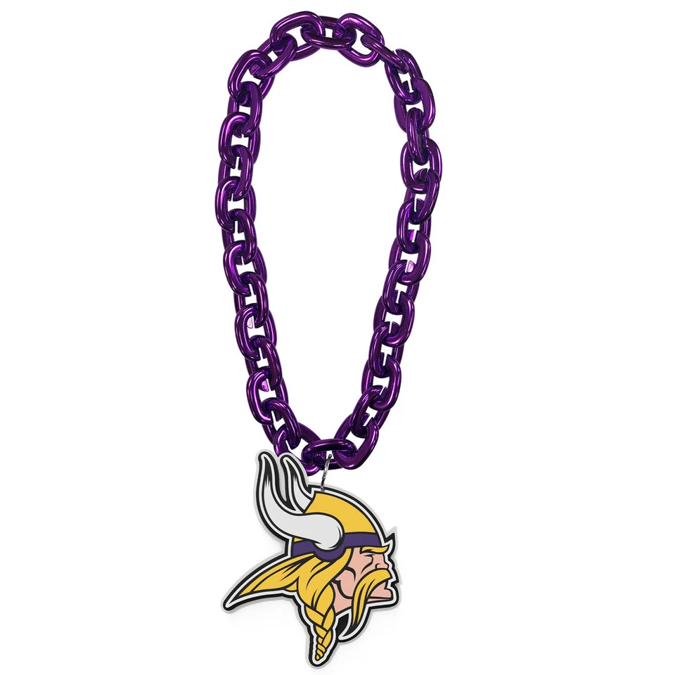 BDA Minnesota Vikings Big Logo NFL Fan Chain Fan Kette