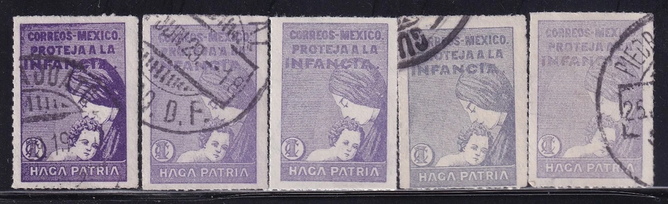 udm25 México 1929 protección infantil Sc#RA5 Mc#(SR)5 Foto 1 de 1