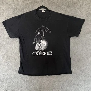 Camiseta negra Creeper Homenaje a la miga de gas Tinies Edward Gorey para hombre XL - Imagen 1 de 4
