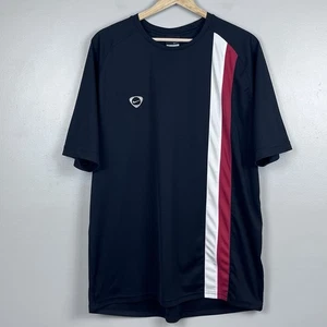 Camiseta de fútbol retro a rayas Nike para hombre talla XL; deportes, ropa deportiva - Imagen 1 de 11