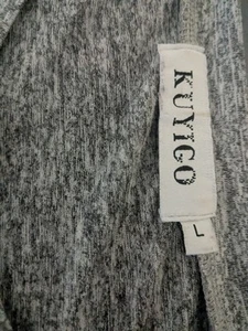 Kuyigo 4-way Stretch L Large T-Shirt 90/10 Polyester Spandex 22" Wide buttons - Picture 1 of 4