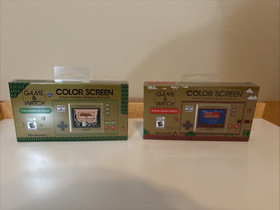 Nintendo Game and Watch Super Mario Bros & Legend of Zelda collection brand new!