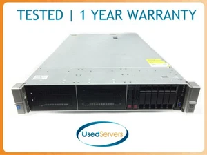HP DL380 G9 8SFF 64 Go 24 cœurs = 2 x 2680v3 2,5 GHz 2 x 1,2 To 12G SAS P440ar - Photo 1/2