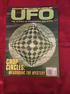 UFO The Science & Phenomena Magazine August/Sept 2001 Crop Circles - Picture 1 of 2