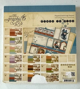2012 GRAPHIC 45 Place In Time 8x8 Paper Pad Retired - 26 Sheets - Picture 1 of 14