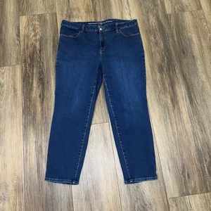 Chico's Jeans Damen Gr. 2,5 (14/L) Perfect Stretch Girlfriend Slim Ankle GUC - Bild 1 von 8