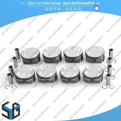 Комплект из 8 поршней и колец STD для BMW 550i 650i 750i X5 E63 E64 E53 E70 N62B48 4,8 л - Изображение 1 из 4