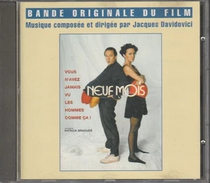 JACQUES DAVIDOVICI B.O.F. Neuf Mois France CD 1984 OST - Picture 1 of 3