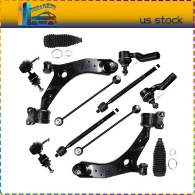 Brazo de control delantero 12 piezas barra estabilizadora extremo eslabón extremo barra de amarre para Mazda 5 2006-2014 Foto 1 de 4