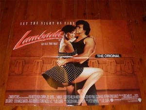 Lambada ~ Original Quad Poster 1990 ~ J. Eddie Peck / Melora Hardin - Picture 1 of 1