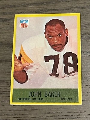 1967 Philadelphia John Baker #147 Pittsburgh Steelers - Image 1 of 2