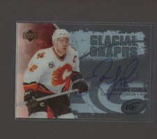 2005-06 Upper Deck Ice Glacial Graphs #GGJI Jarome Iginla         *22232