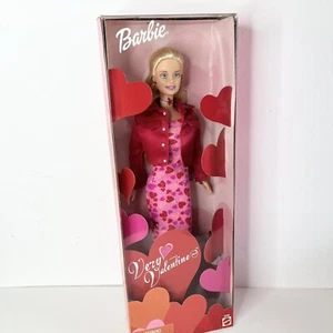Neu 2000 Barbie Very Valentine Mattel Barbie Puppe Herzmuster - Bild 1 von 20