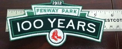 Boston Red Sox patch Fenway Park patch  100th Anniversary jersey patch 5.5" wide - Image 1 of 3