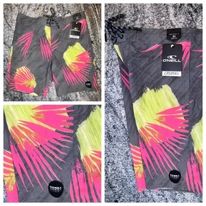 O’Neil Palmade Cruzer Boardshorts Herren Gr. 31 Surfhose Schwimmen grau Stretch - Bild 1 von 9