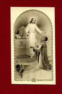 santino HOLY CARD - RICORDO DELLA PRIMA COMUNIONE - Picture 1 of 1