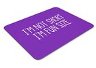 I'm Not Short I'm Fun Size Computer PC Gaming Mouse Mat Office Desk Accessory