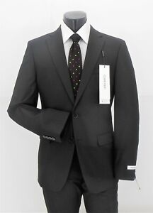 Calvin Klein Men's Black Extreme X Slim Fit Suit $149.00 44L 38Wx32L