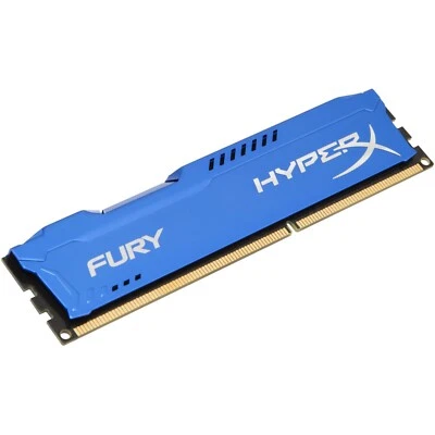 HyperX Fury, DDR3, DIMM, 1866 MHz, 16 GB (2x8 GB), CL10, azul Foto 1 de 2