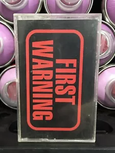 First Warning Records Summer 1991 Sampler Cassette Tape Promo Rare Rock Reggae - Picture 1 of 3