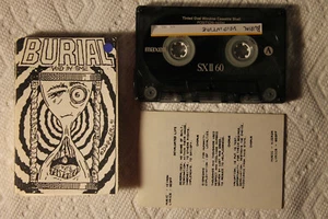 Burial - Void In Time UK orig' private cassette DEATH metal 1991 TESTED - Picture 1 of 1