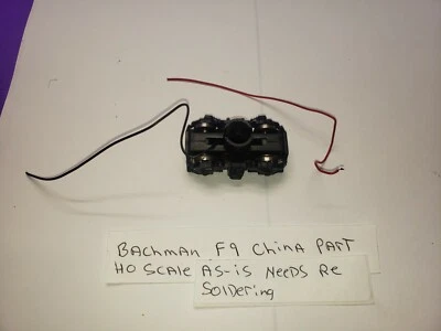 AS IS FRONT WIRED TRUCK HO Scale Bachmann Train F9 Locomotive China DUMMY WIRED - Image 1 of 4
