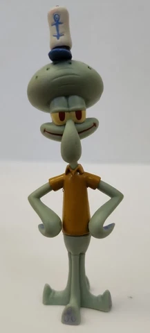 2009 Jakks Pacific Spongebob Squarepants Squidward Mini Figure NO PACKAGING EUC Cover