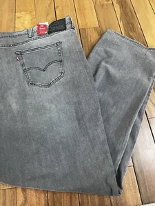 Jeans Levi’s uomo atletico grigio taglia 62x36 gamba affusolata si adatta in vita e. Coscia - Foto 1 di 7