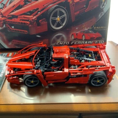 Lego Technic Racers 8653 ENZO FERRARI 1/10 Japan Educational Toys Car USED w/Box - Photo 1/4
