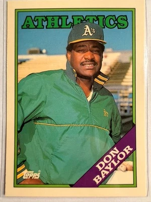 1988 Topps Traded - Don Baylor #11T - Image 1 of 2
