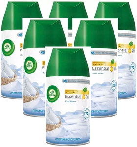 Air Wick Freshmatic Max Recarga Automática Spray 250 ml - Lino Fresco x4/6 - Imagen 1 de 3