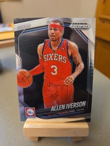 2024-25 Panini Prizm Black DEBUT “Legends” Base 🏀 Allen Iverson - Picture 1 of 2
