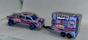 Hot Wheels, 55 Chevy Gasser Matchbox Horse trailer  Pepsi Cola, It’s A Custom - Picture 1 of 13