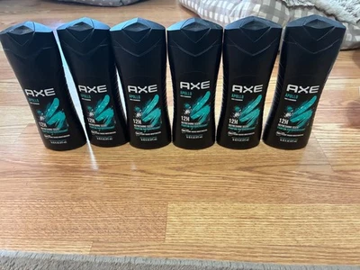 Jabón corporal 6 hachas Apollo aroma refrescante 16 oz. Foto 1 de 3