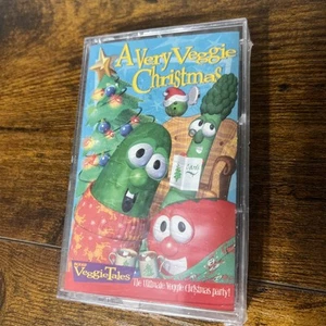 Vintage A Very Veggie Christmas Cassette Tape New Sealed See Desc. - Picture 1 of 9