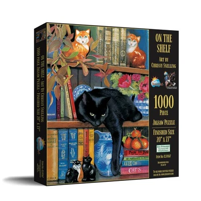 SunsOut On The Shelf 1000 pc Jigsaw Puzzle - Image 1 of 4