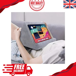 Pillow Lap Stand Soft Phone Cushion Laptop For Tablet IPad Holder Multi-Angle UK - Picture 1 of 12