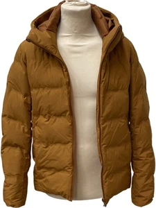 Uniqlo Men's Puffer Jacket Lightweight Windproof Hooded Size S 1 PVZ001 - Picture 1 of 8