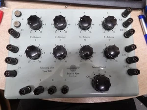 Unità di bilanciamento Bruel & Kjaer 1531 4 tappi distanziati aria 2 bande e 10 vasi giri - Foto 1 di 10