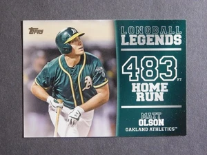 2018 Topps Longball Legends - Matt Olson - #LL-36 - Picture 1 of 2