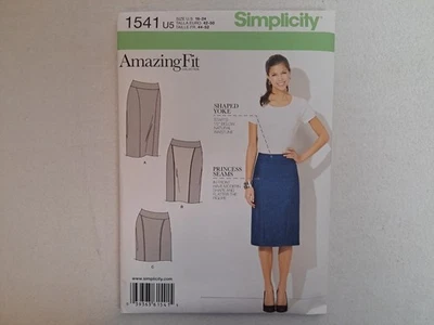 Simplicity Pattern - Misses' Petite Skirt in 3 Lengths (16-24) #1541 - Uncut - Image 1 of 4