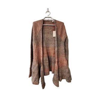 Knitted & Knotted nwt Cody cardigan sweater womens S mohair wool blend peplum - Picture 1 of 5