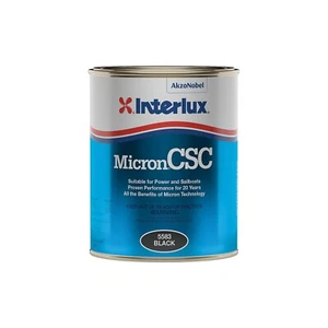 Interlux Micron CSC Multi-Season Anti-Fouling Bottom Paint, Black - Quart - Picture 1 of 1